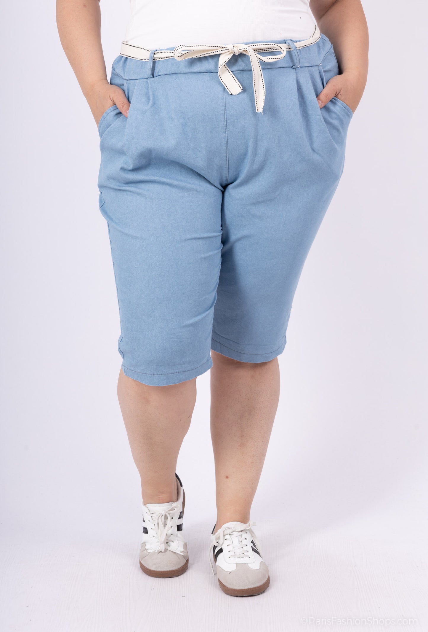 Plus Size Bermuda denim