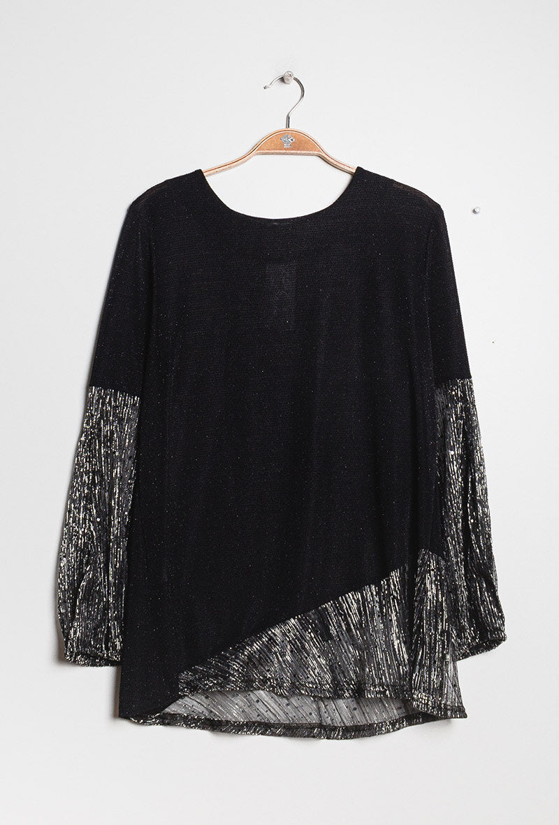 Party blouse i Stor Storlek