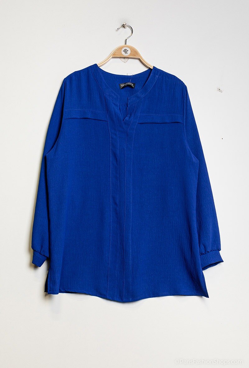 Elegante blouse i Stor Storlek