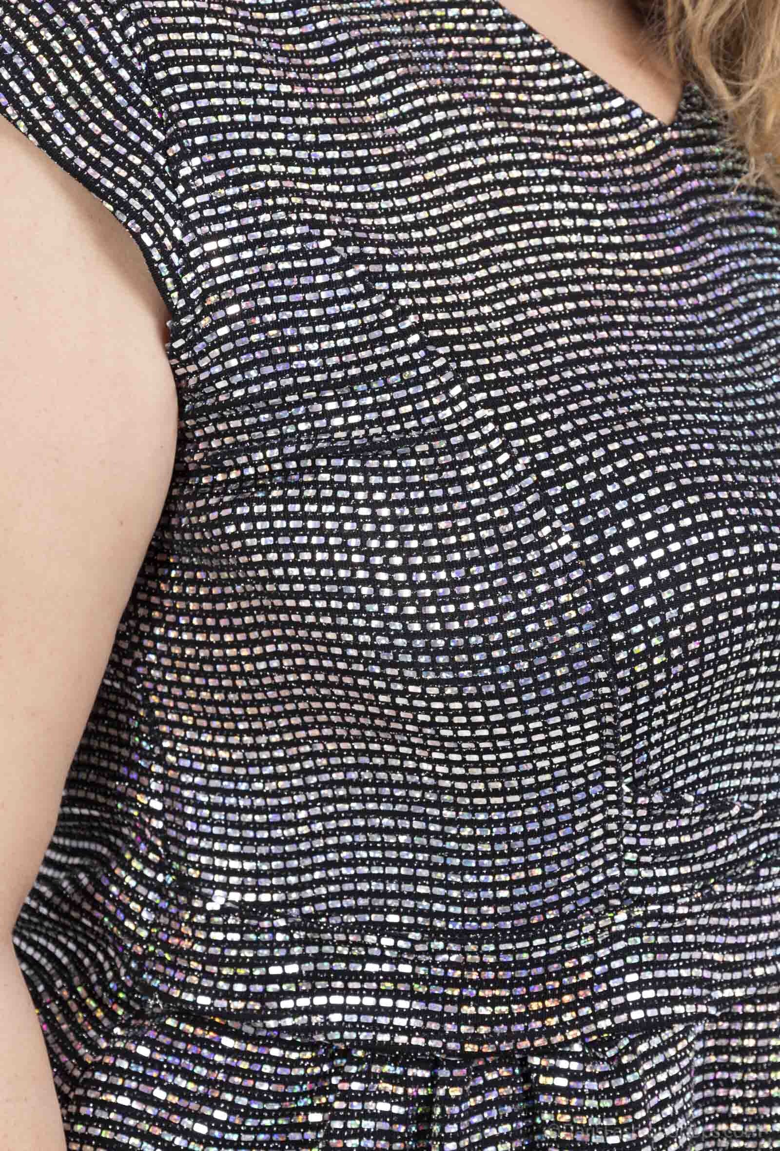 Sequin blusar i Stor Storlek