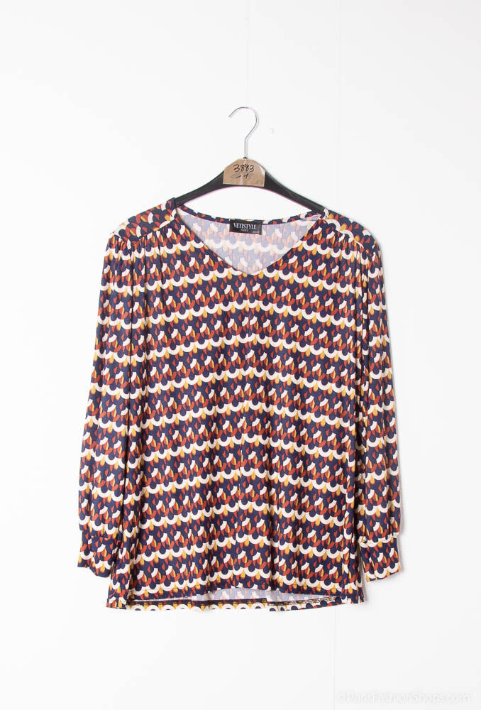 Printed blouses i Stor Storlek - Elegant och Bekväm