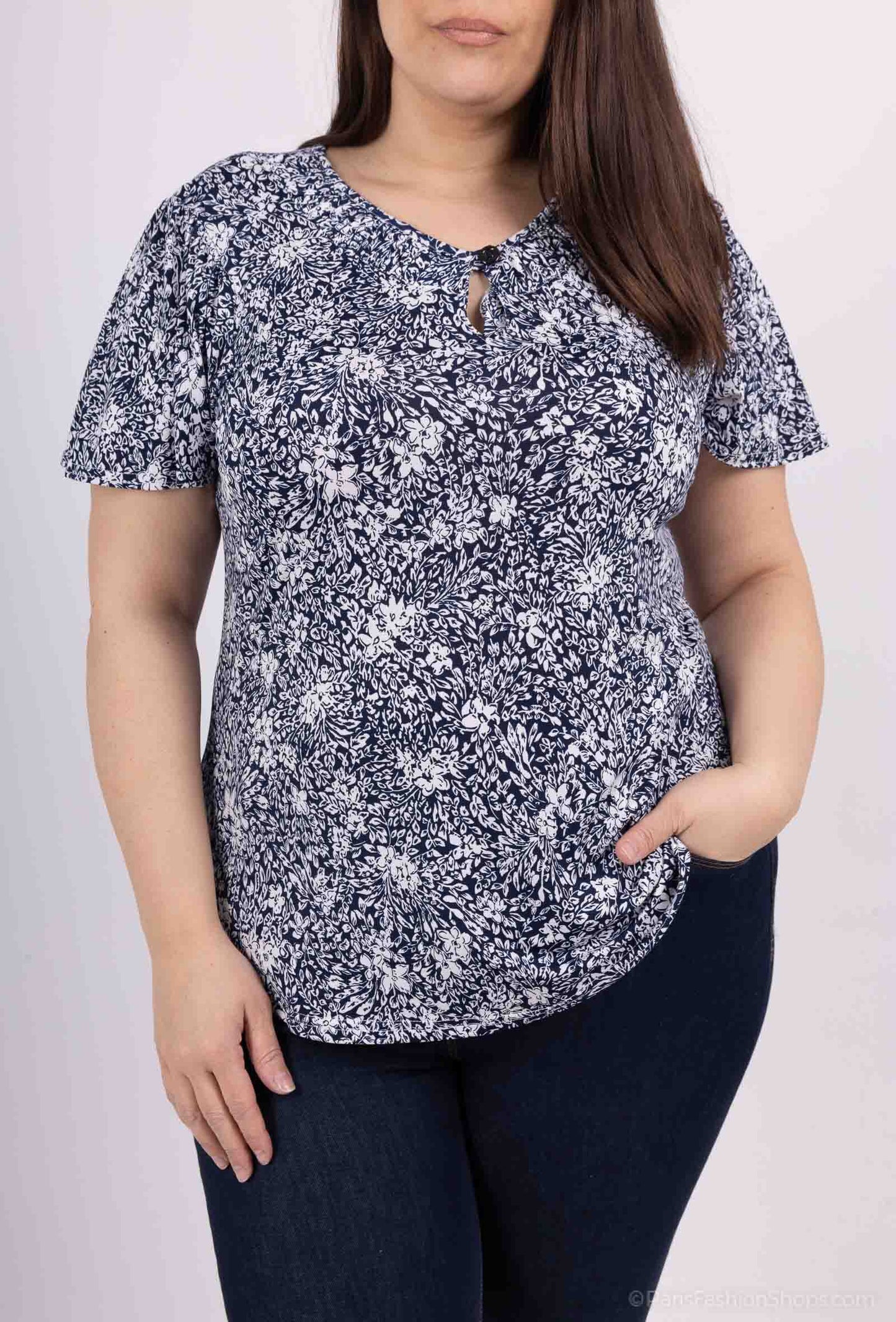 Plus Size Printed blouses