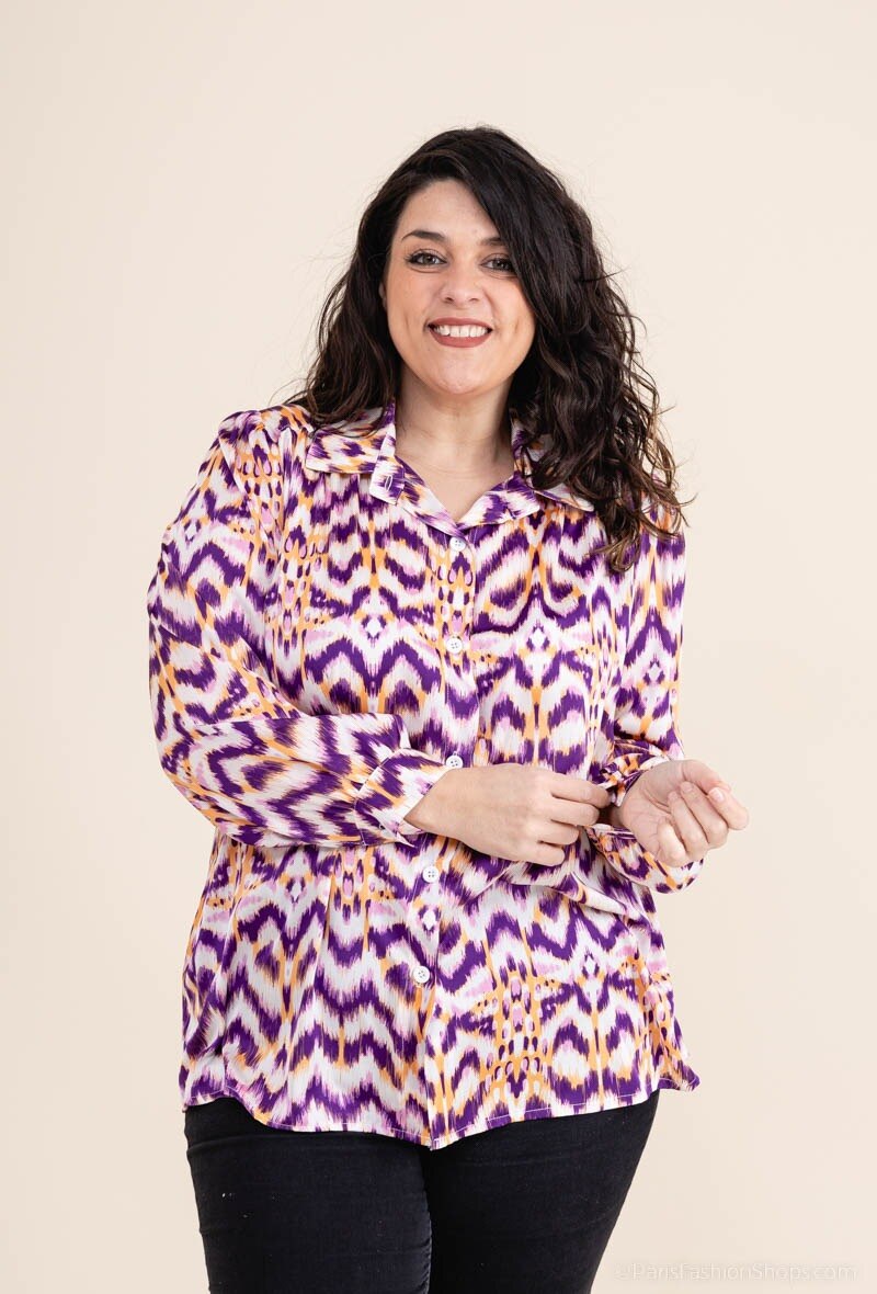 Plus Size Printed shirt
