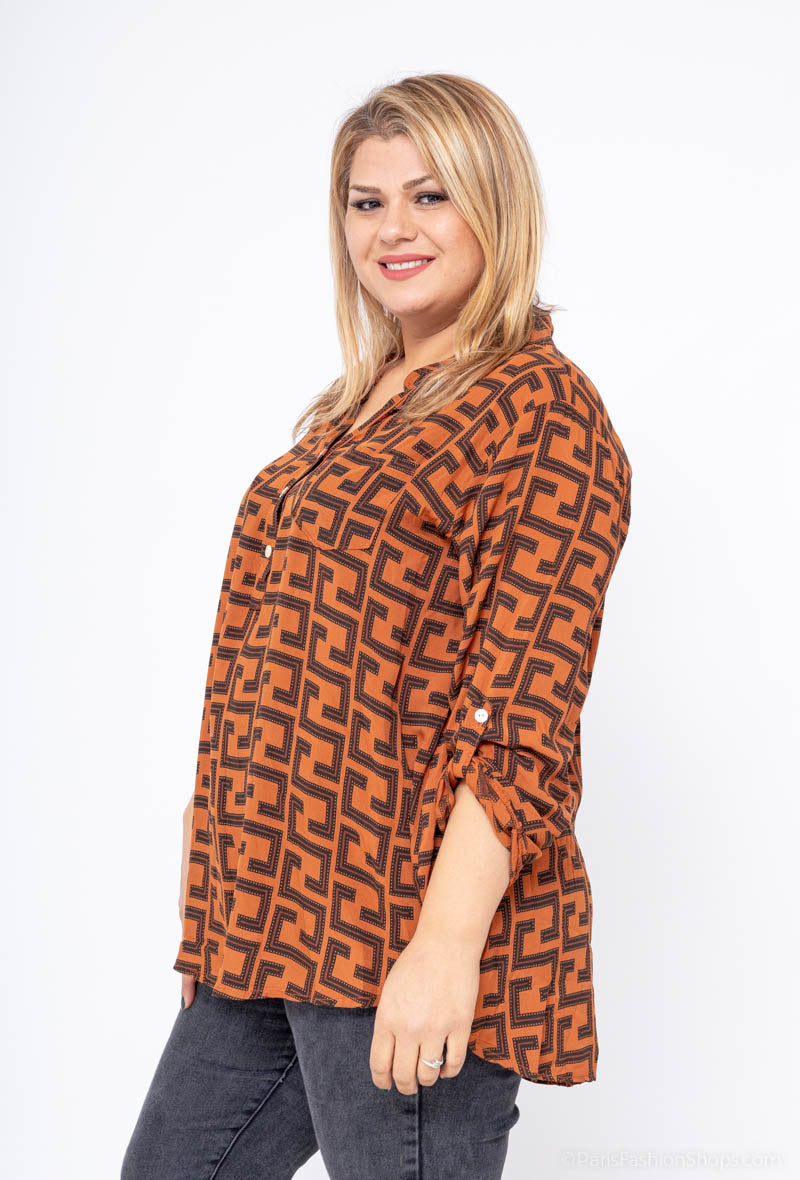 Skjorta i Plus Size