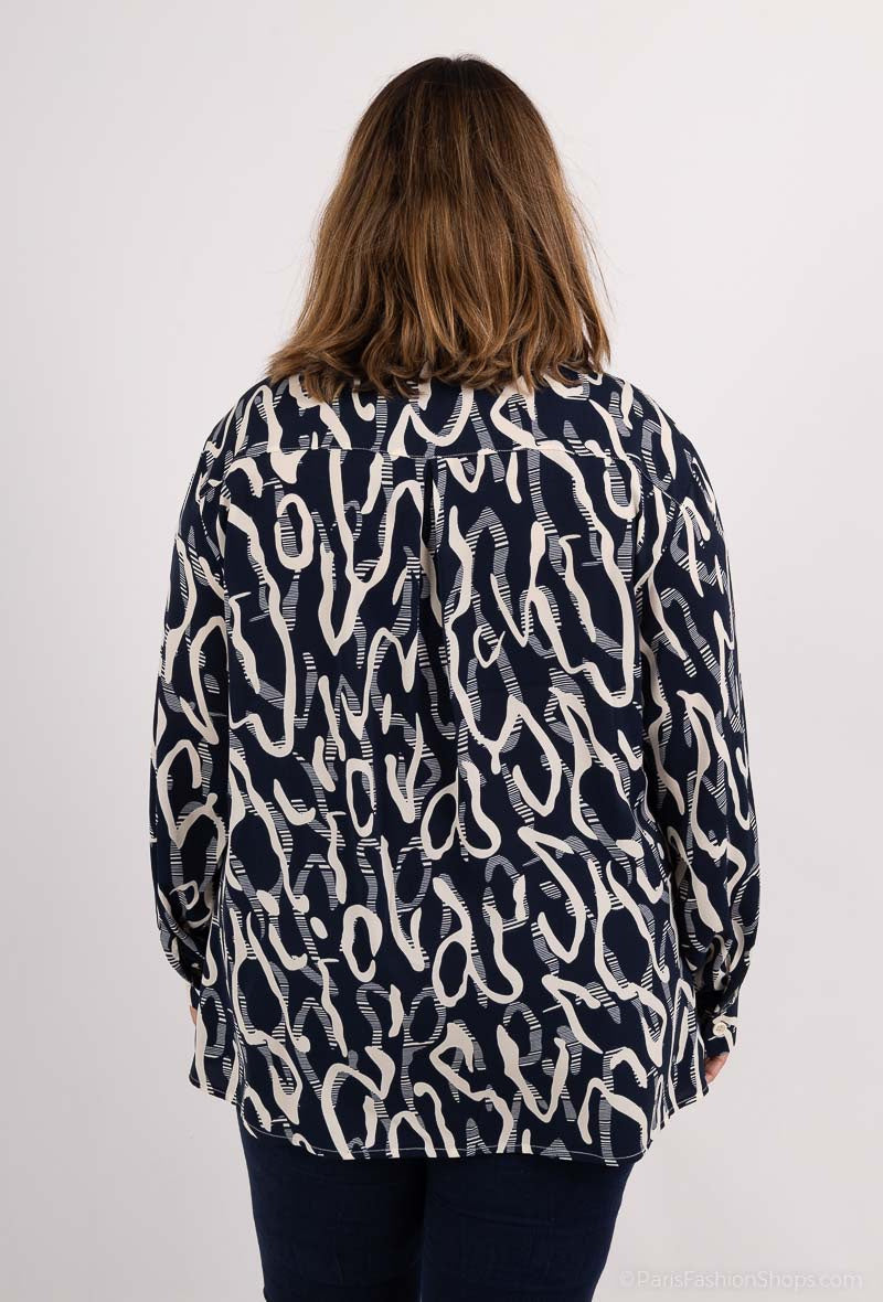 Plus size shirts i Stor Storlek