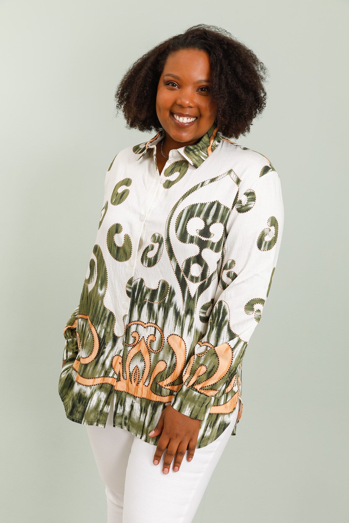 Plus size shirts i Stor Storlek