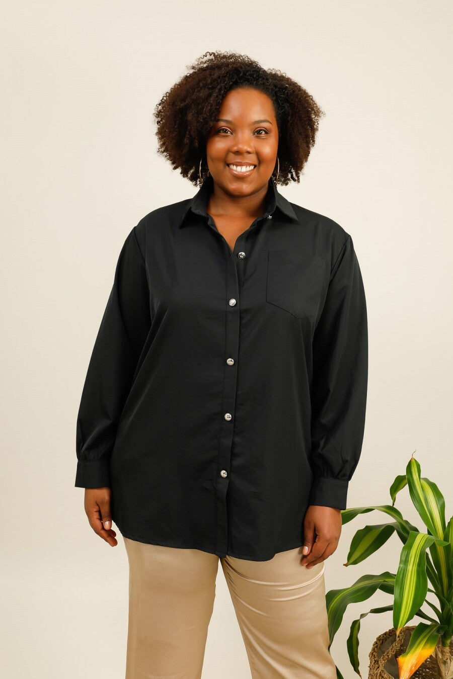 Plus size shirts i Stor Storlek