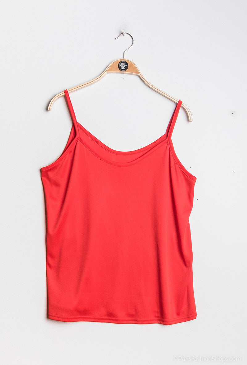 Basic tank top i Stor Storlek