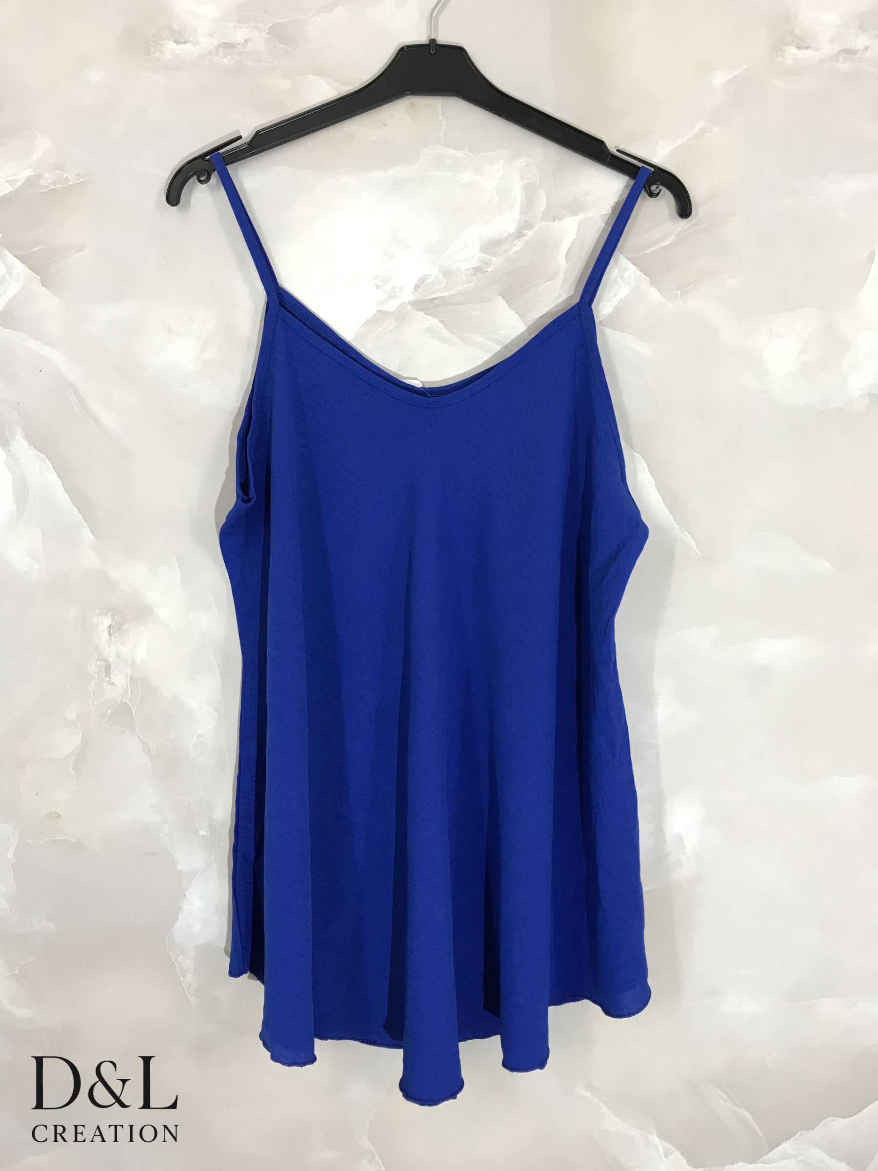 Plus Size Uni flared tank top T38 to T50