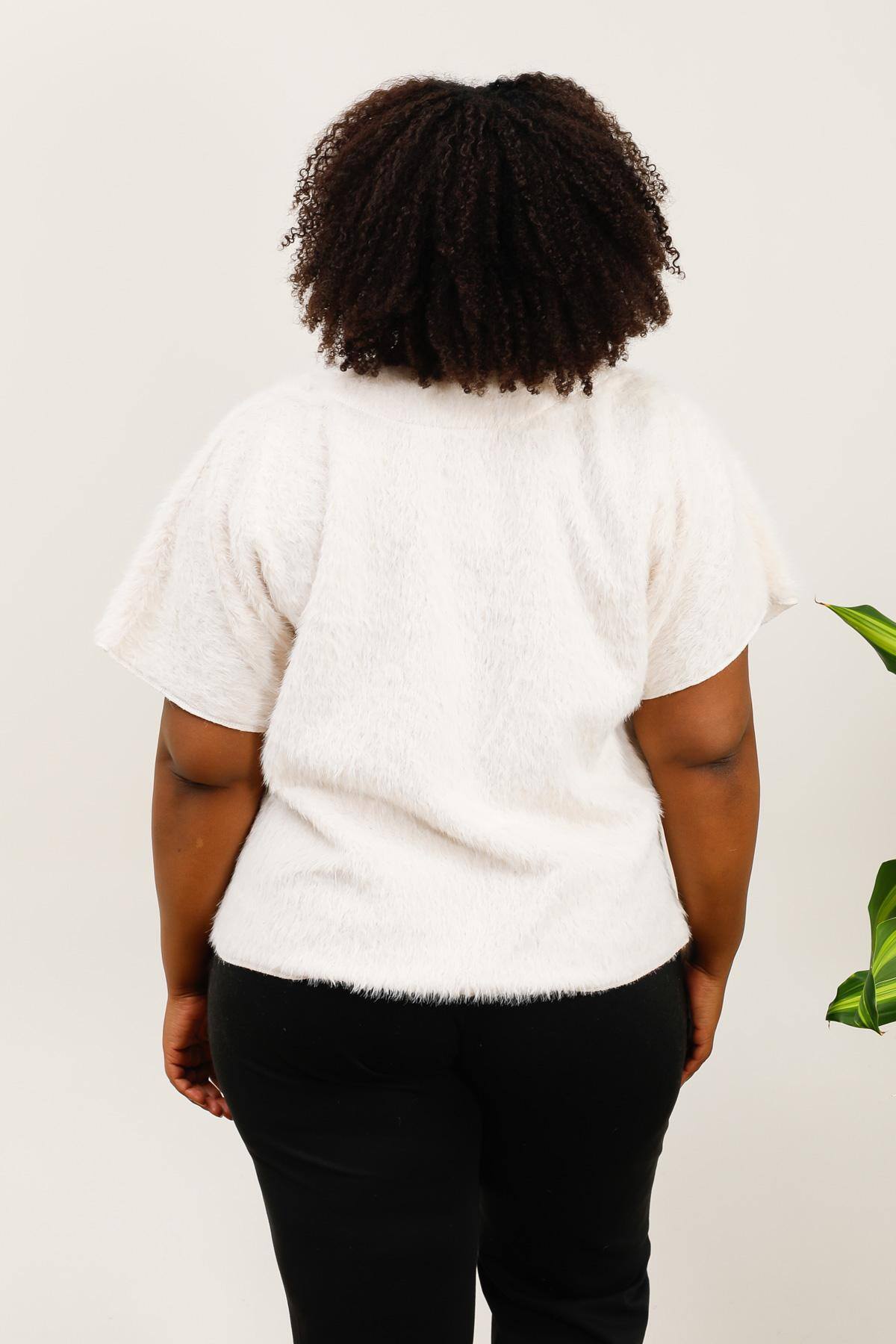 Plus size cardigan i Stor Storlek