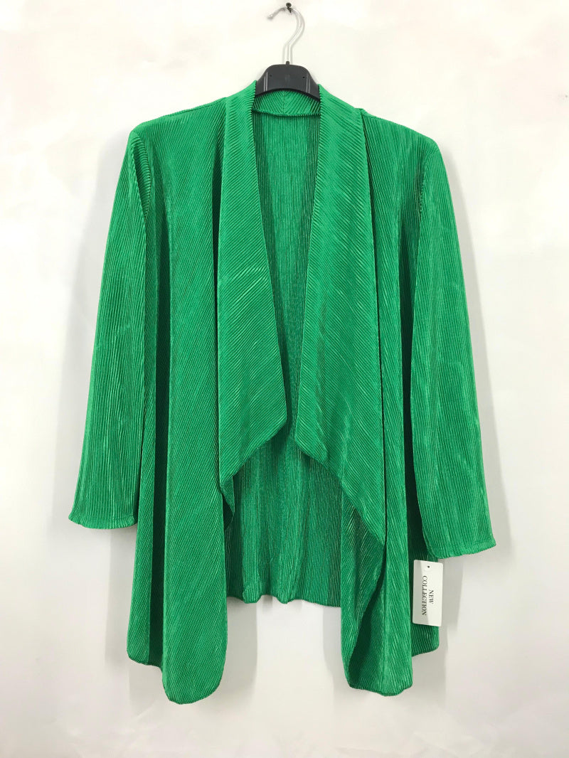 Pleated vest i Stor Storlek