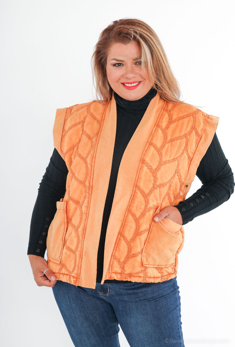 Plus Size Sleeveless Västar för Kvinnor