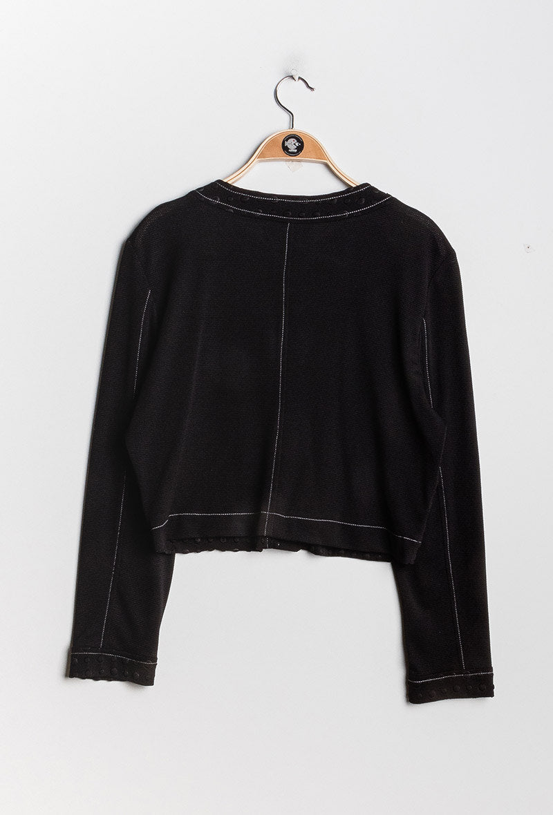 Stretch cardigan i Stor Storlek