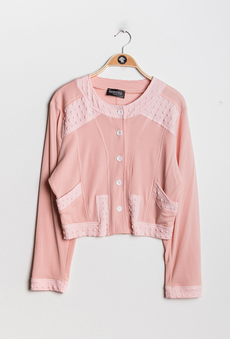 Stretch cardigan i Stor Storlek