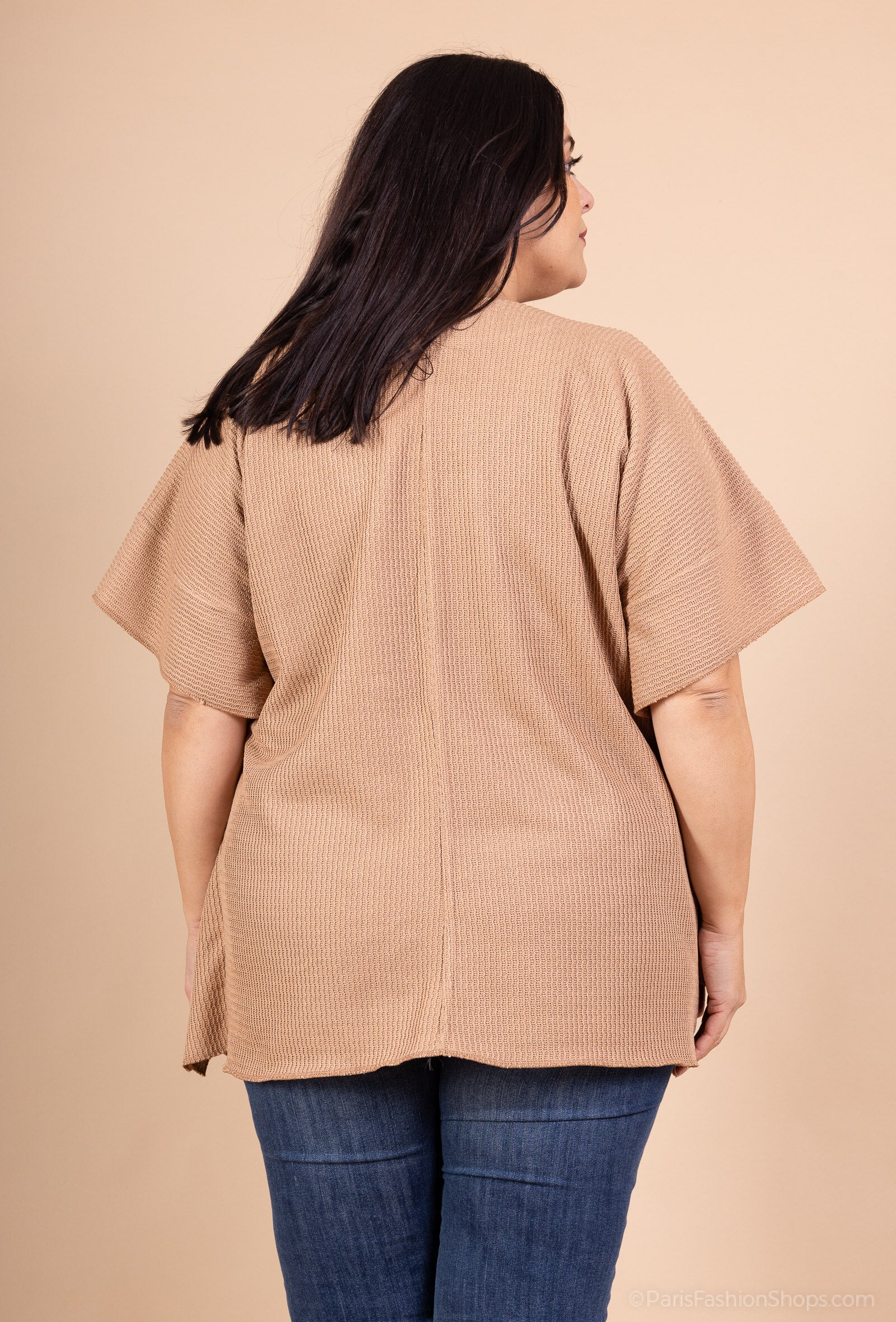 Plus size top i Stor Storlek