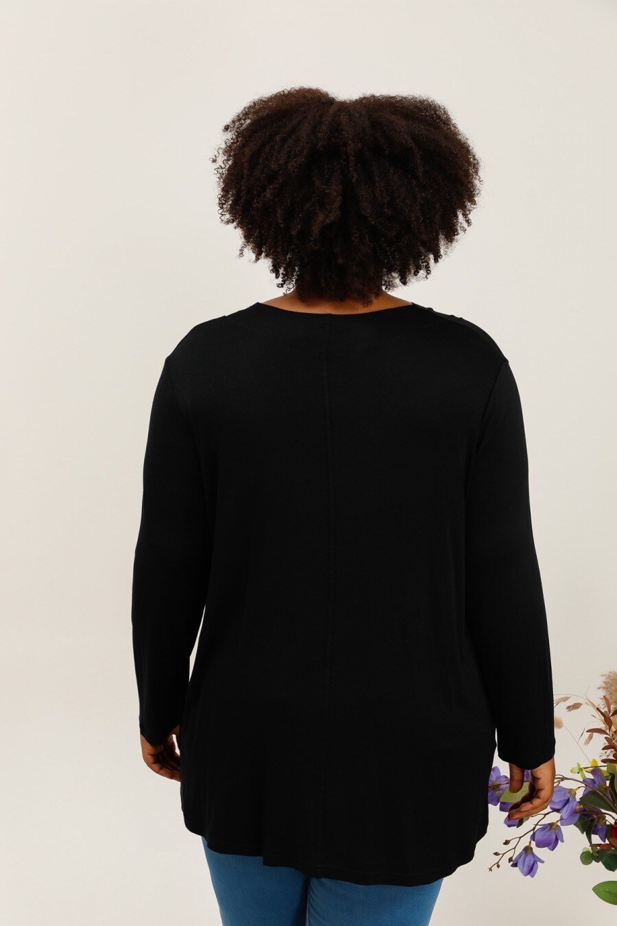 Plus size top i Stor Storlek