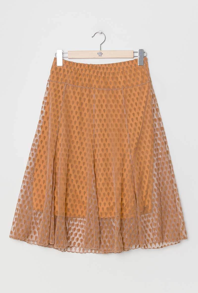 Skater Skirt i Stor Storlek
