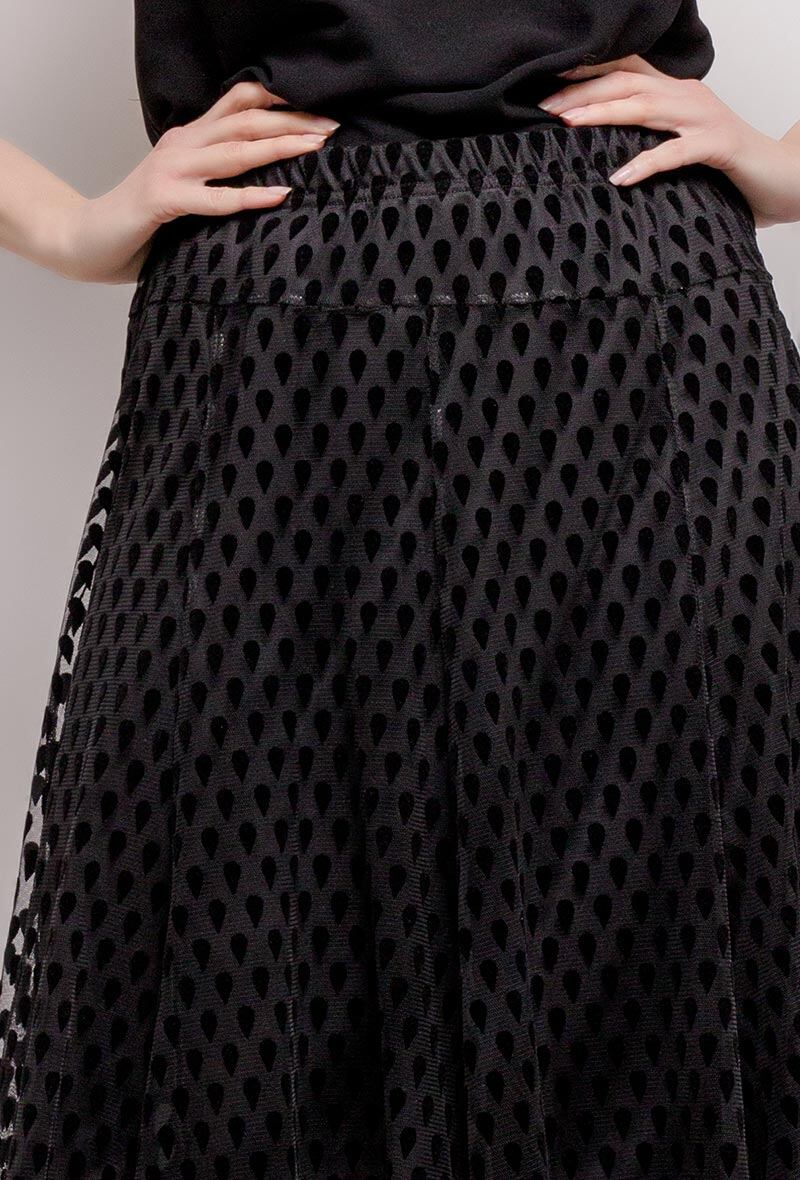 Skater Skirt i Stor Storlek