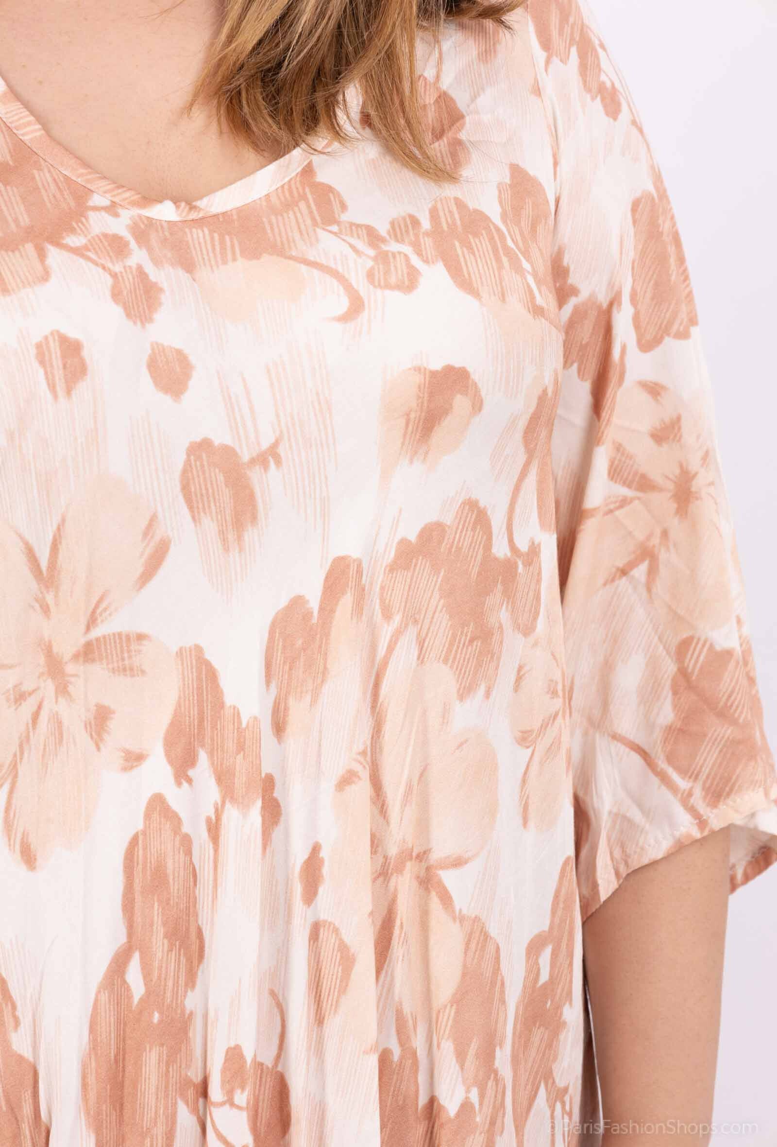 Fluid Viskosklänning i Storlek 44-46