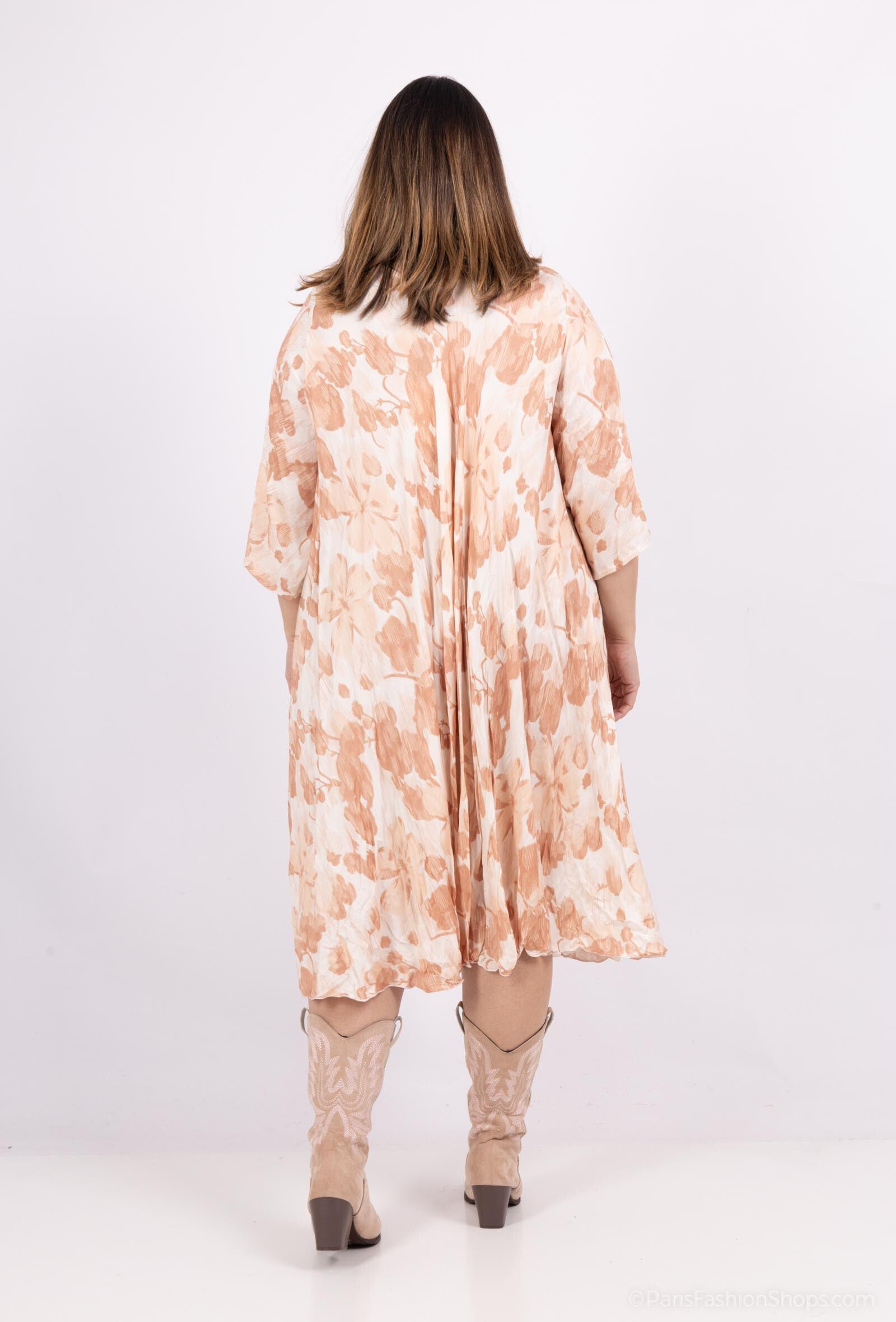 Fluid Viskosklänning i Storlek 44-46