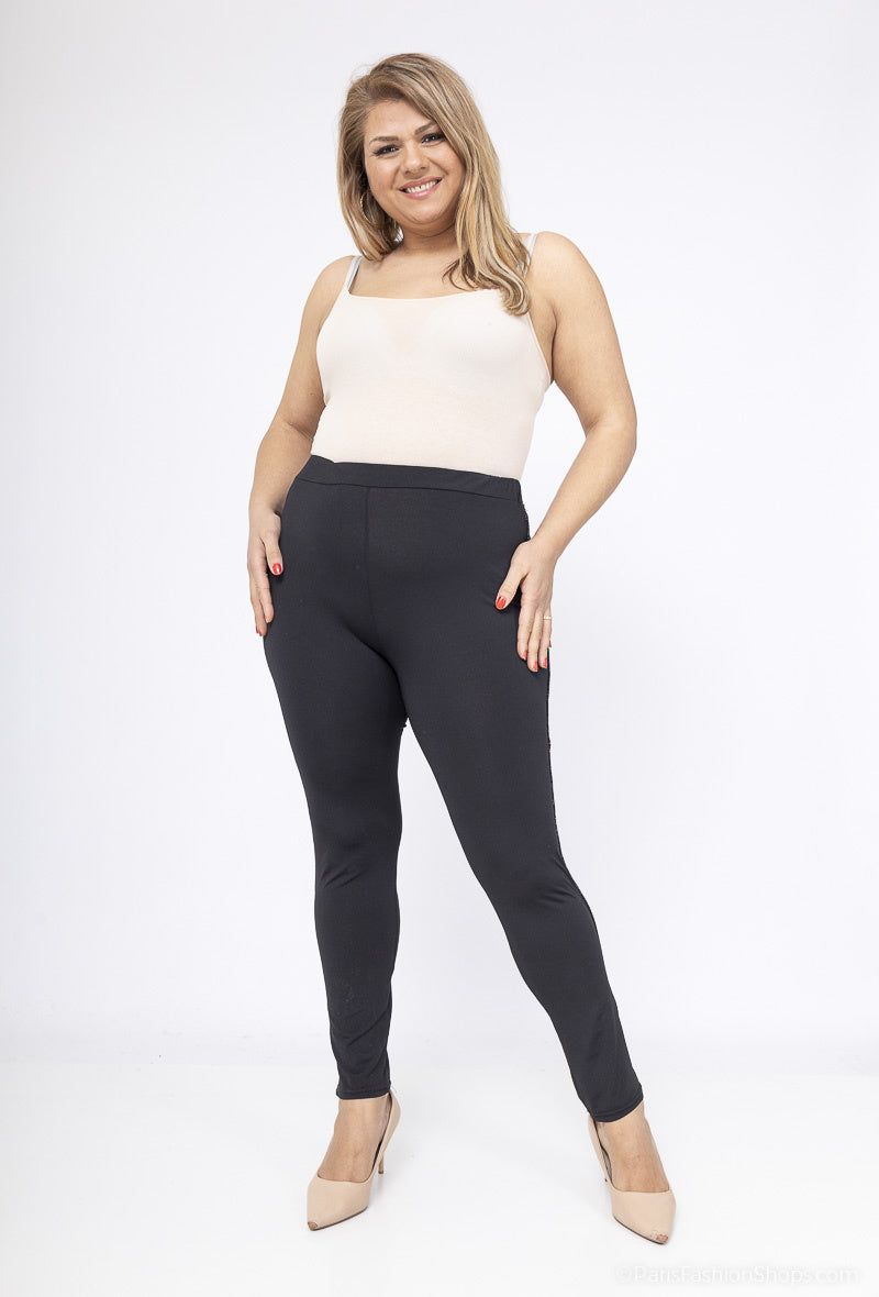 Leggings i Stor Storlek