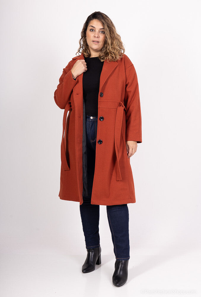 Lined coats i Stor Storlek