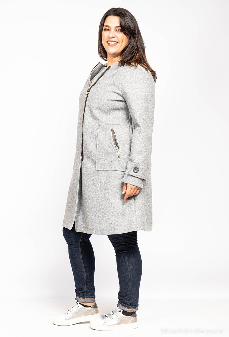 Elegant Kappa i Stor Storlek för Plus Size Kvinnor