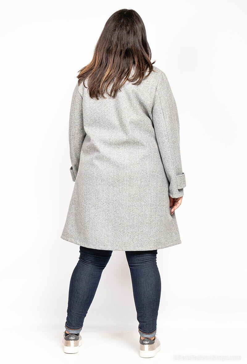 Elegant Kappa i Stor Storlek för Plus Size Kvinnor