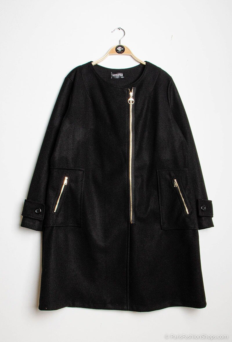 Elegant Kappa i Stor Storlek för Plus Size Kvinnor