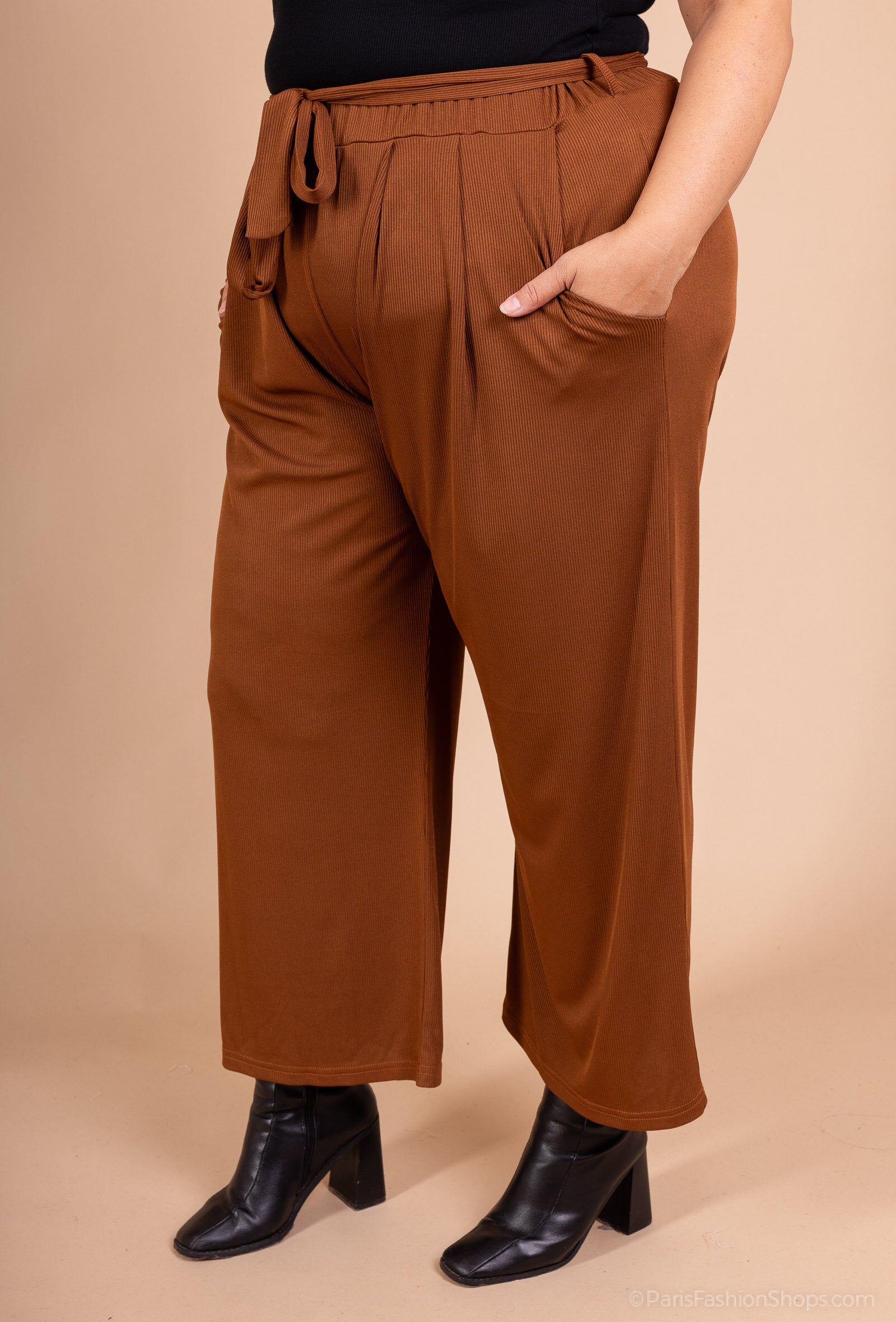 Plus size trousers i Stor Storlek