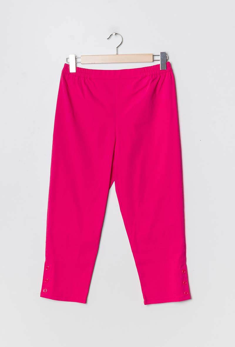 Byxor med knäppte anklar i Stor Storlek