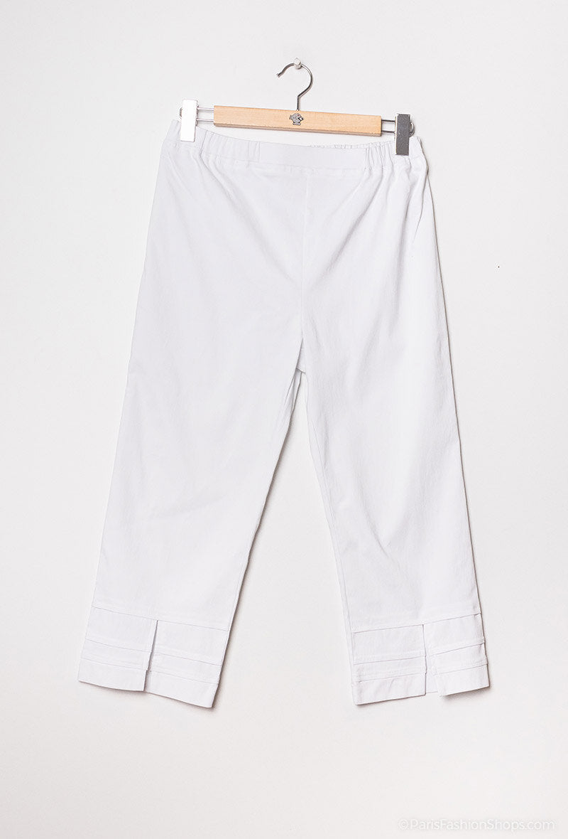 Crop pants i Stor Storlek