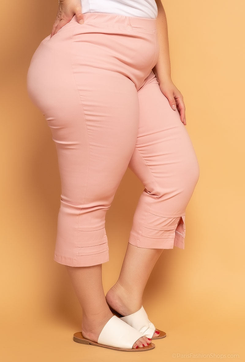 Crop Pants i Stor Storlek