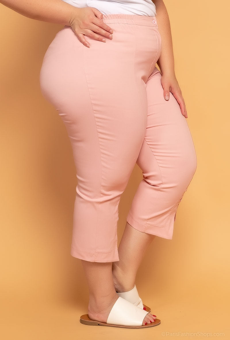 Crop Pants i Stor Storlek