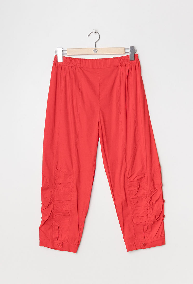 Cropped pants i Stor Storlek