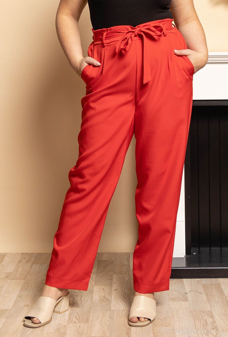 Chic pants i Stor Storlek