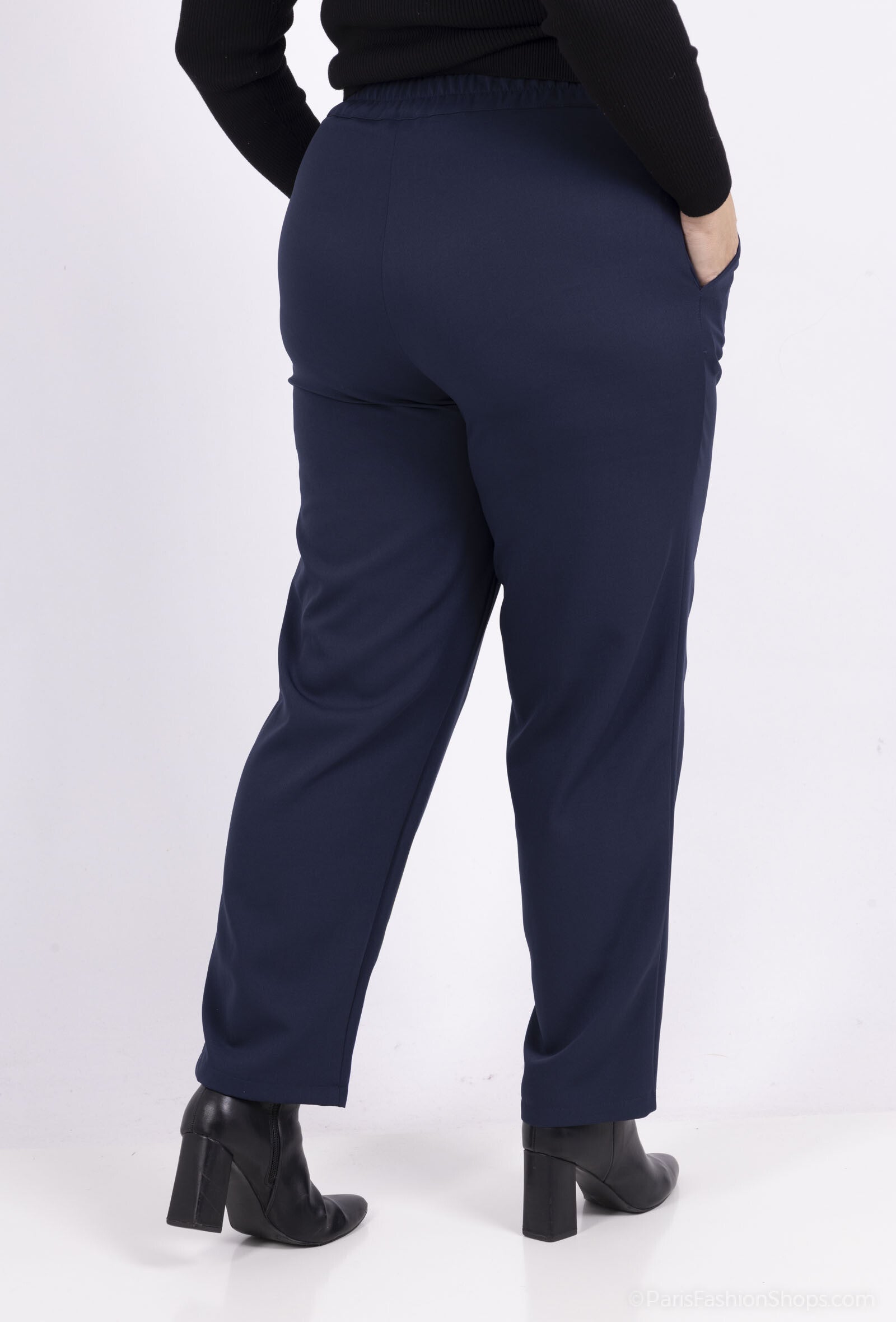 Chic Byxor i Stor Storlek