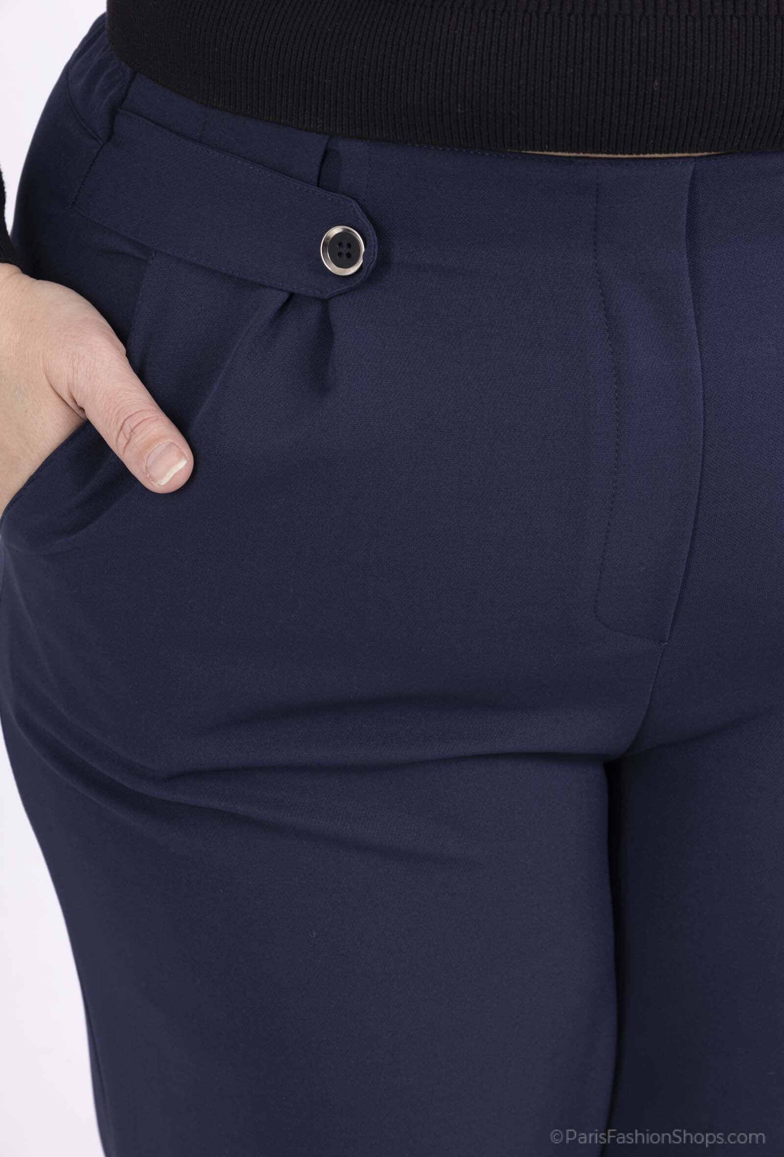 Chic Byxor i Stor Storlek