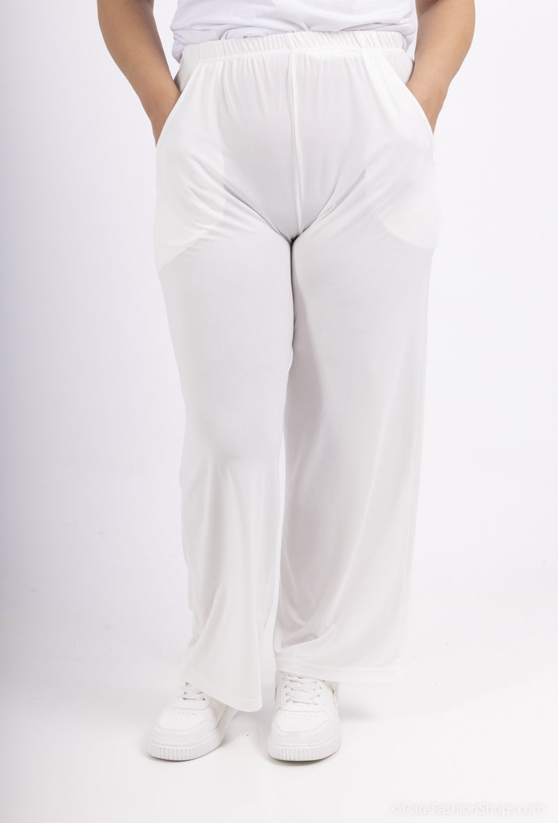 Flödande byxor för alla säsonger | Plus Size