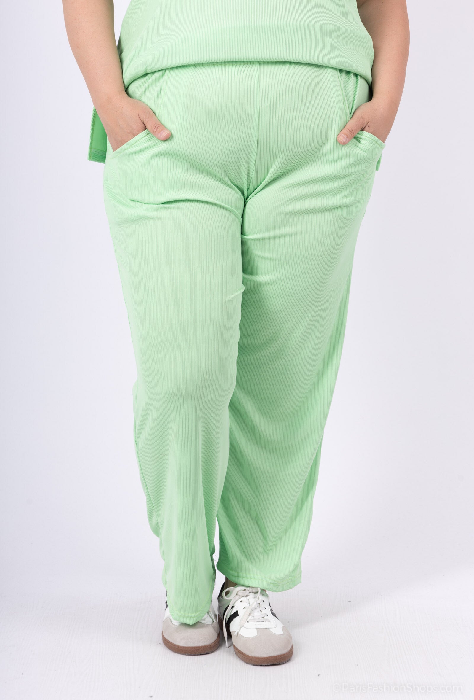 Plus Size Fluid Pants för Alla Säsonger