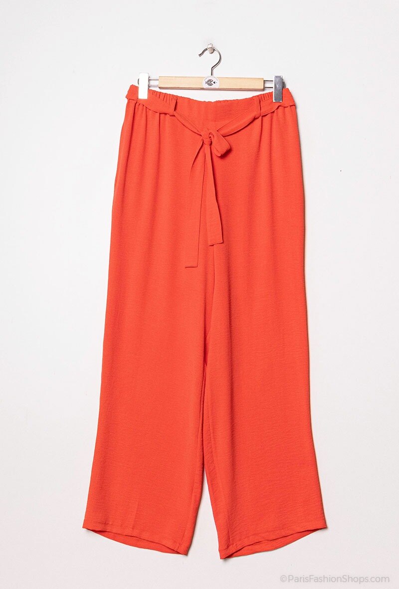 Flowing pants i Stor Storlek