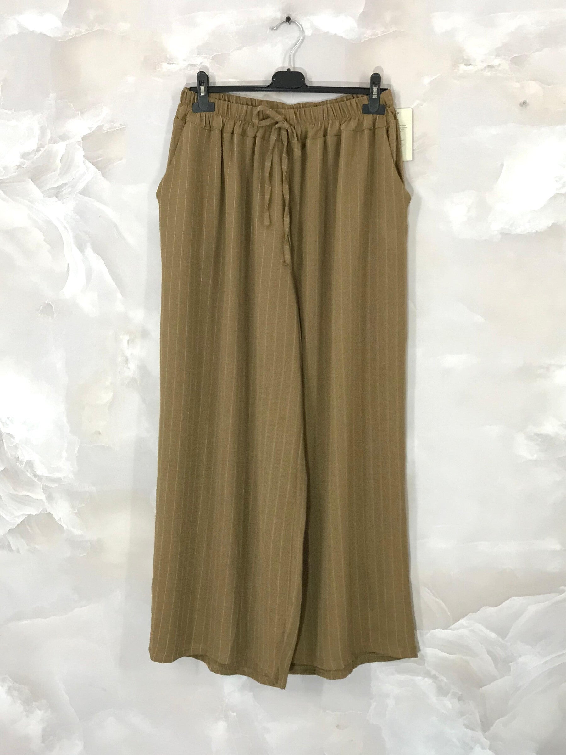 Plus Size Plus size pants with stripes size 38 to 54
