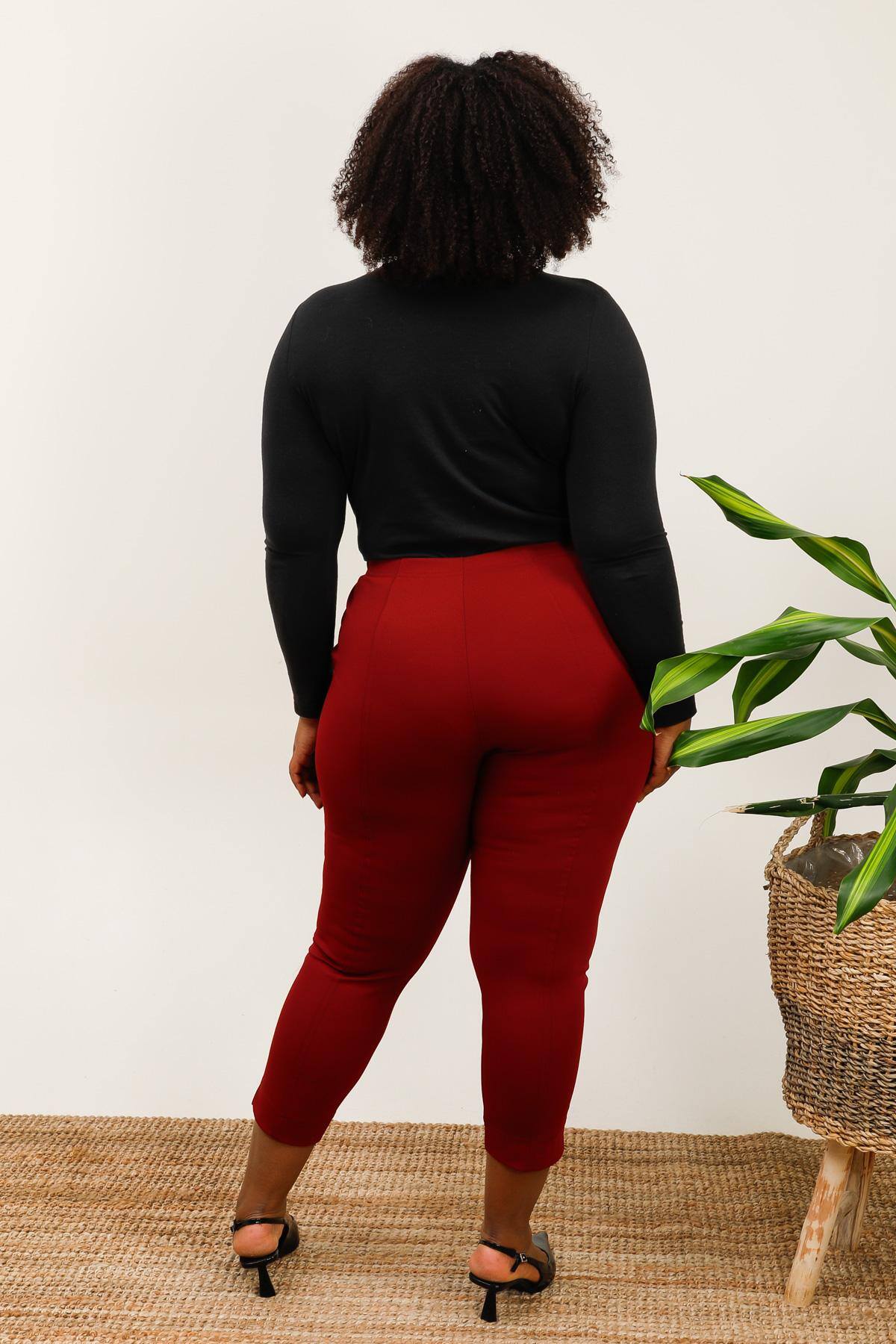 Plus size pants i Stor Storlek