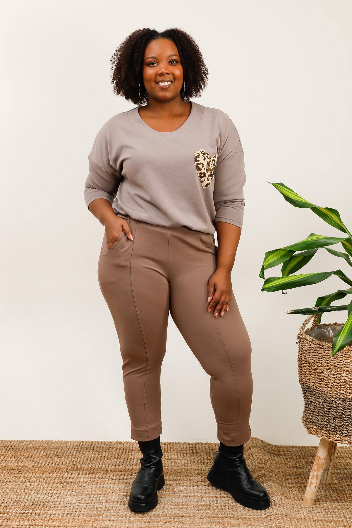 Plus size pants i Stor Storlek