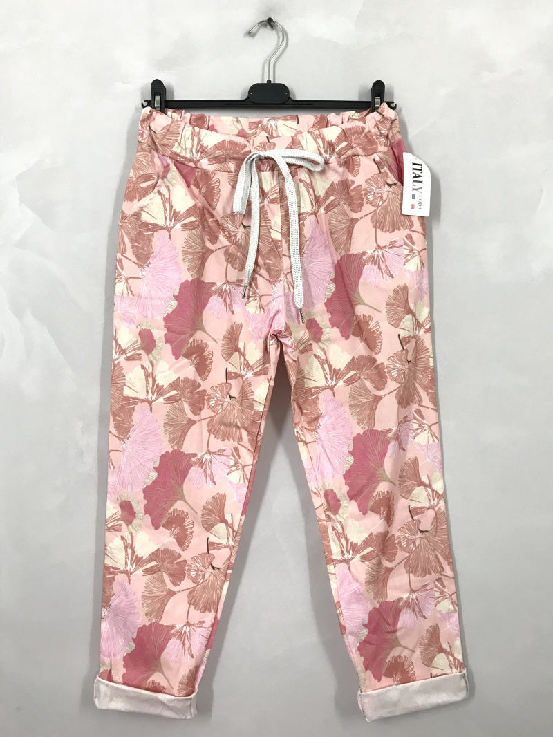 Plus Size Skaltryck byxor