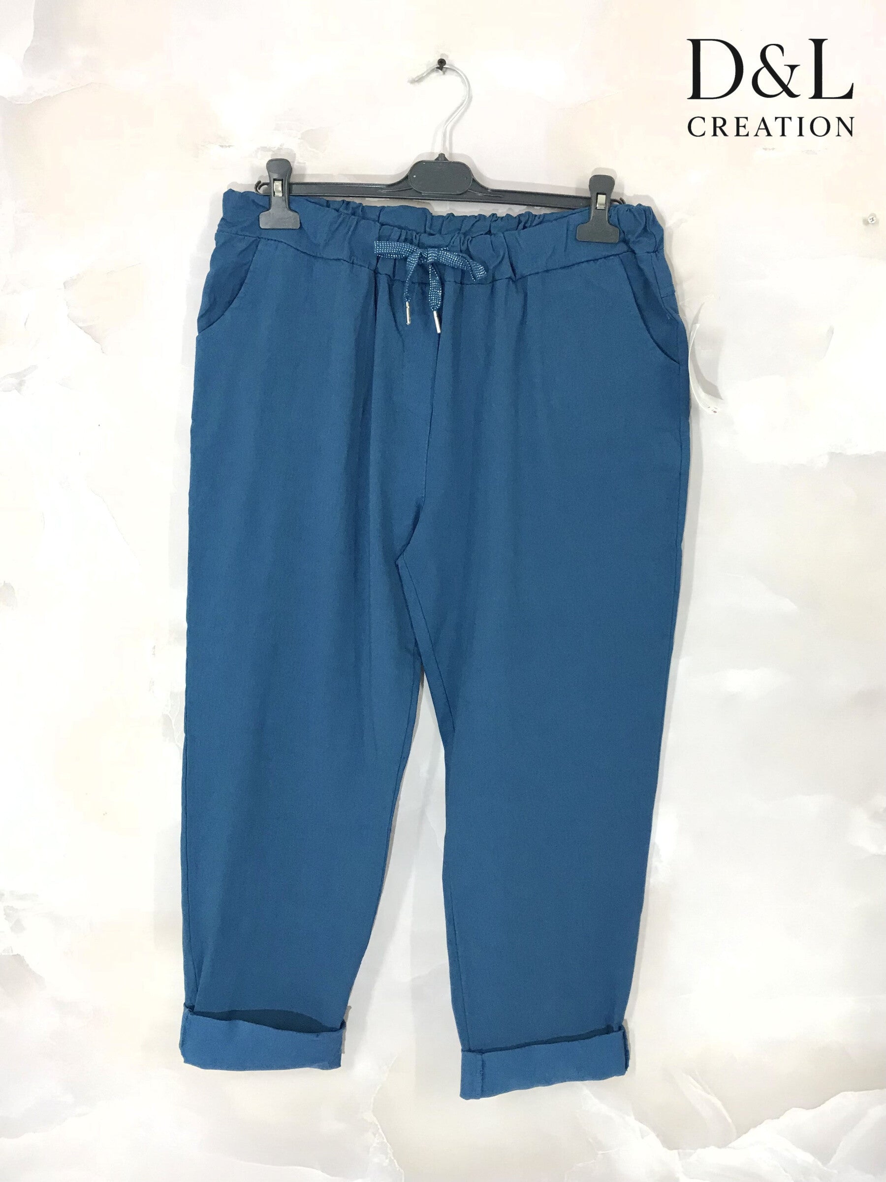 Magic plus-size extra stretch pants with pockets T40 to T50 i Stor Storlek