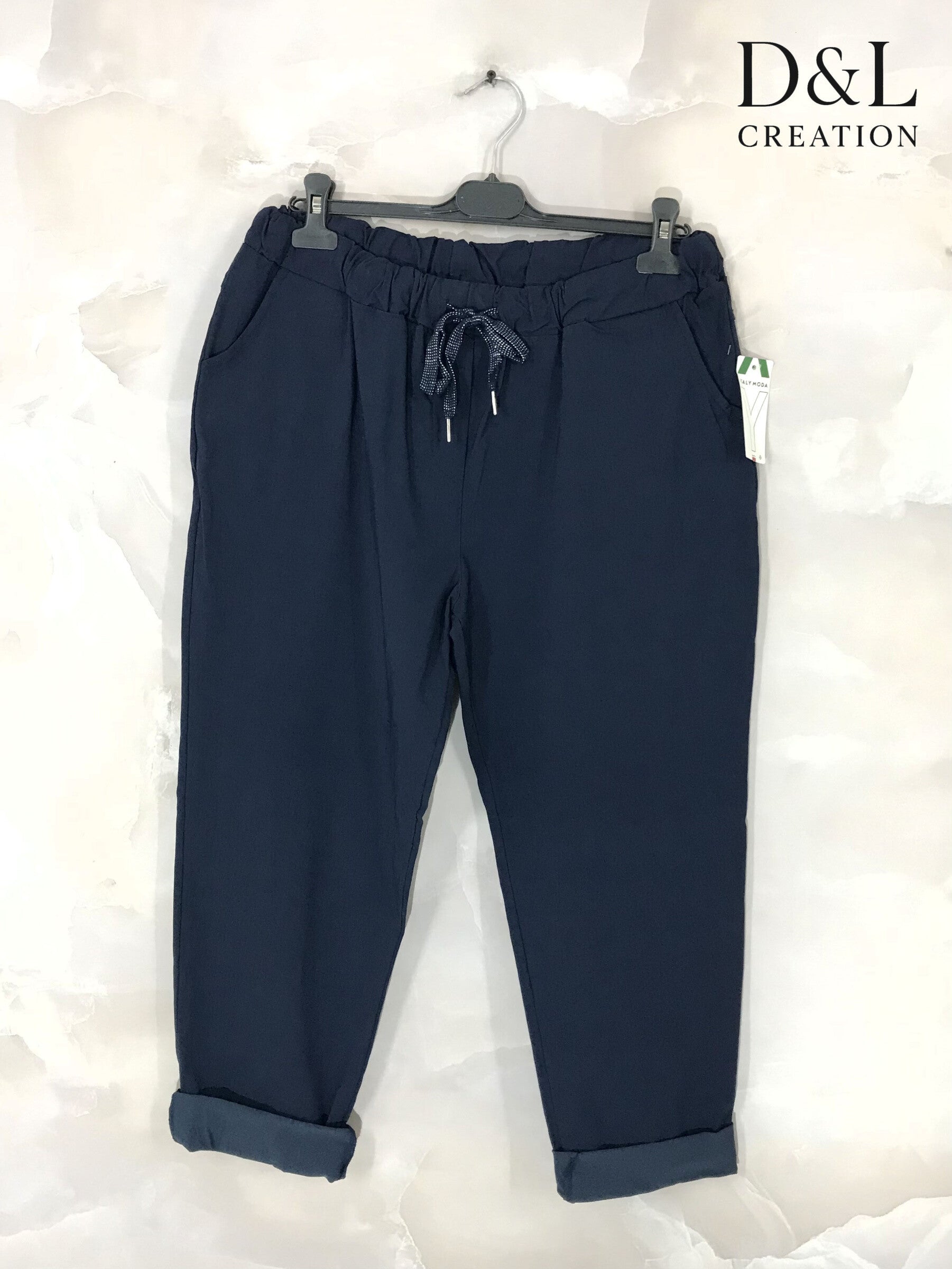 Magic plus-size extra stretch pants with pockets T40 to T50 i Stor Storlek