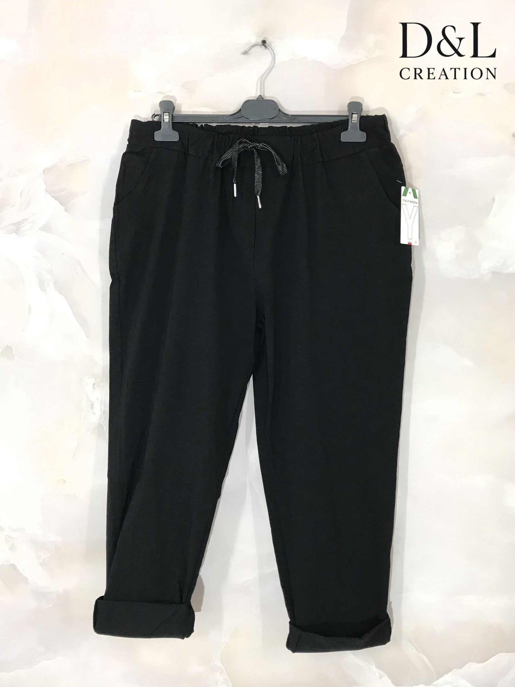 Magic plus-size extra stretch pants with pockets T40 to T50 i Stor Storlek