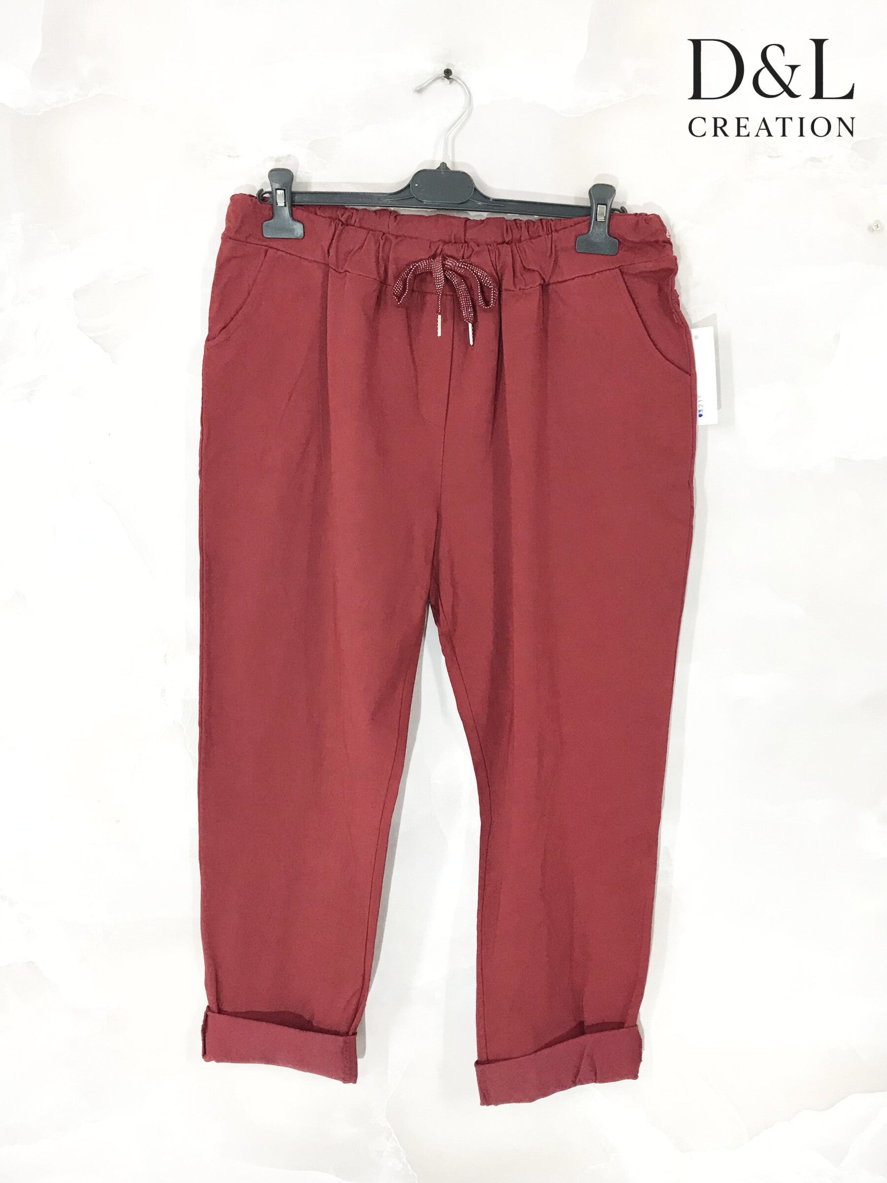 Magic plus-size extra stretch pants with pockets T40 to T50 i Stor Storlek