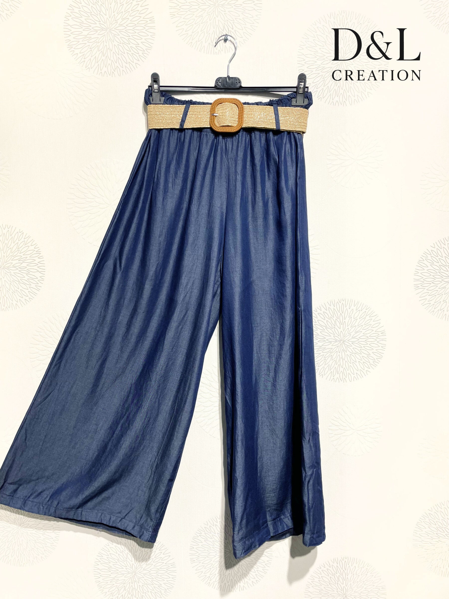Plus Size Extra fluid and flexible T38 to T48 -to -T48 -to -have tncel -free tncel pants